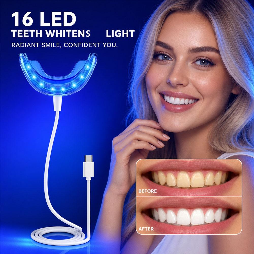 16 Led Teeth Whitening Light T - Led Mouth Tray review and price