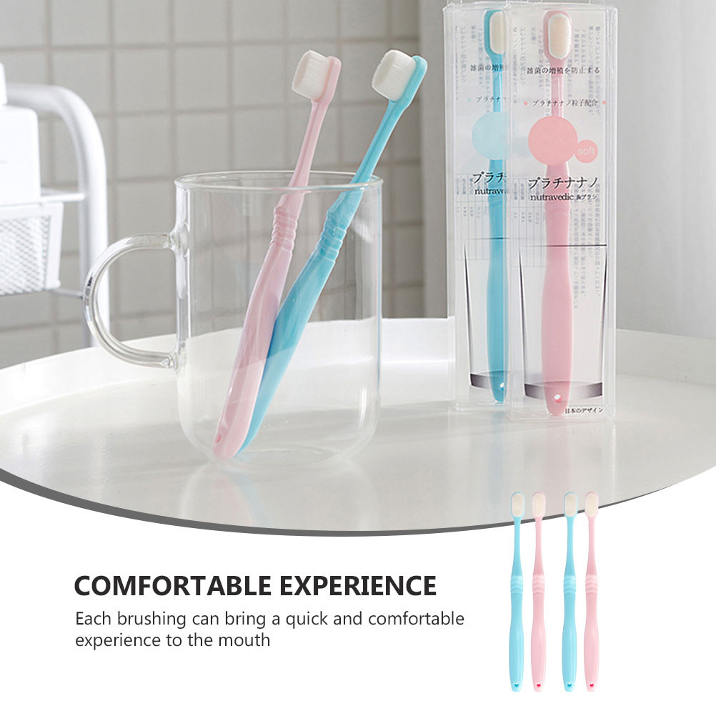 4Pcs Soft-Bristle Toothbrush A - Teeth Whitening Quick review and price
