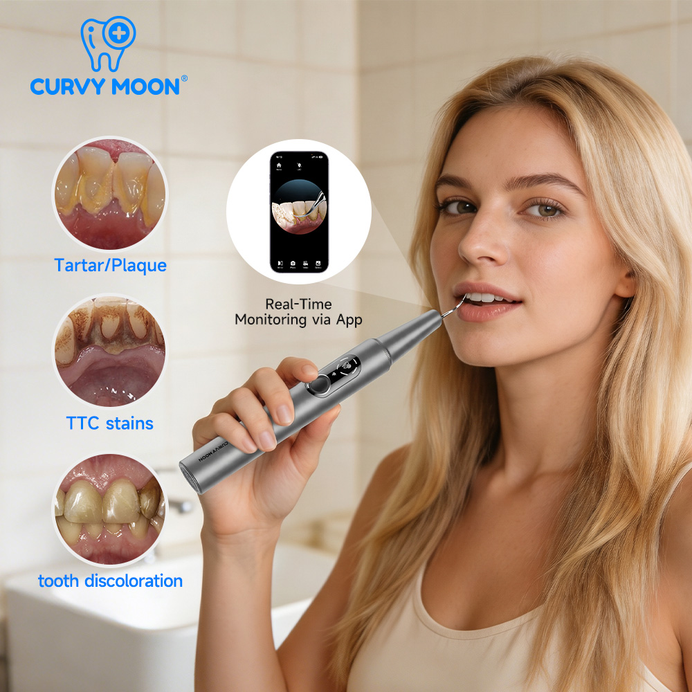 CURVY MOON Visible Electric Ul - Teeth Whitening Home review and price