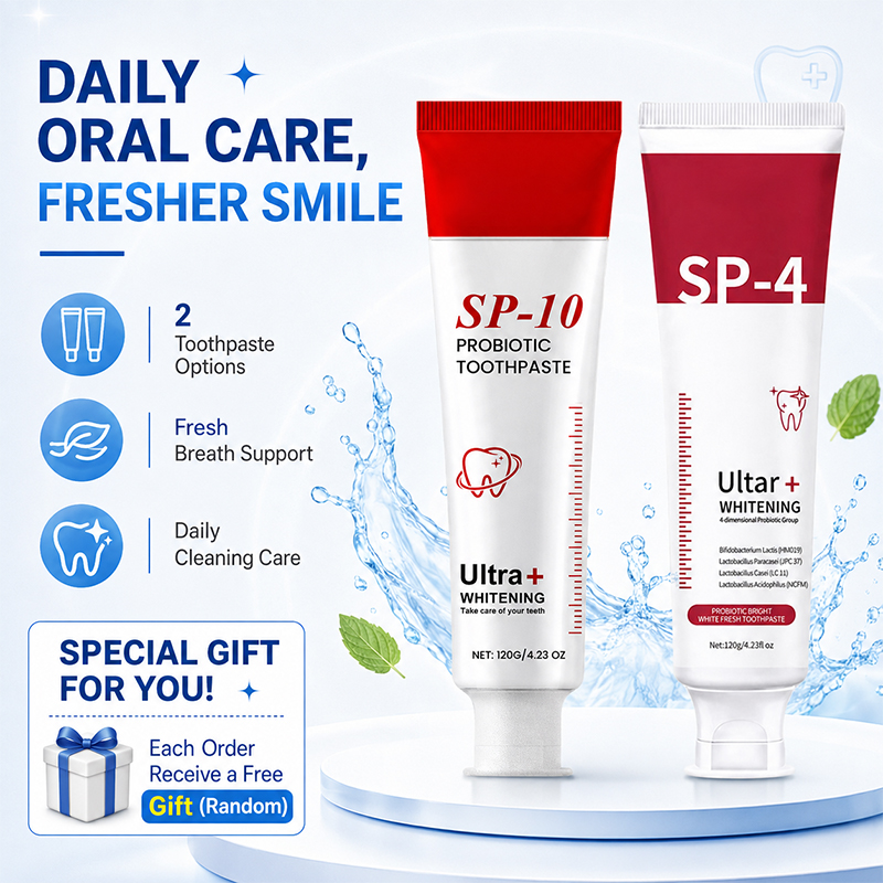 SP-10 and SP-4 Probiotic White - Teeth Whitening Enzymes review and price