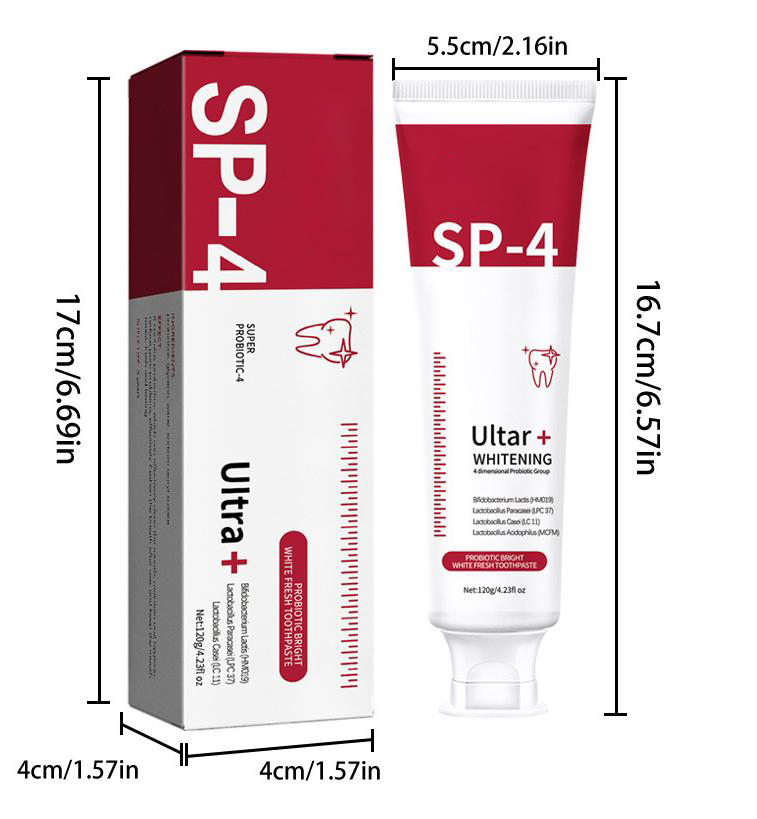 SP-10 and SP-4 Probiotic White - Teeth Whitening Enzymes review and price
