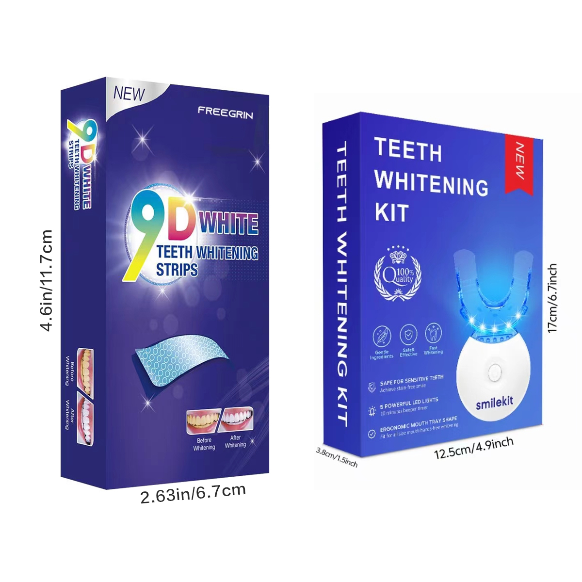 Teeth Whitening Kit - 5X LED L - Teeth Whitening Uv review and price