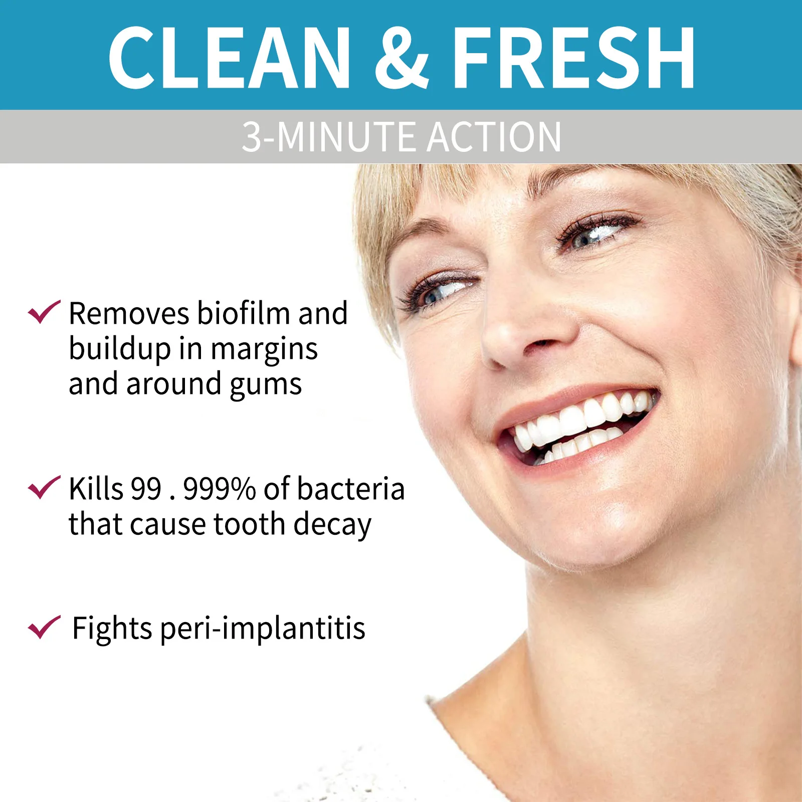 Aligner Denture Cleaner Foam D - Teeth Whitening Treatment review and price