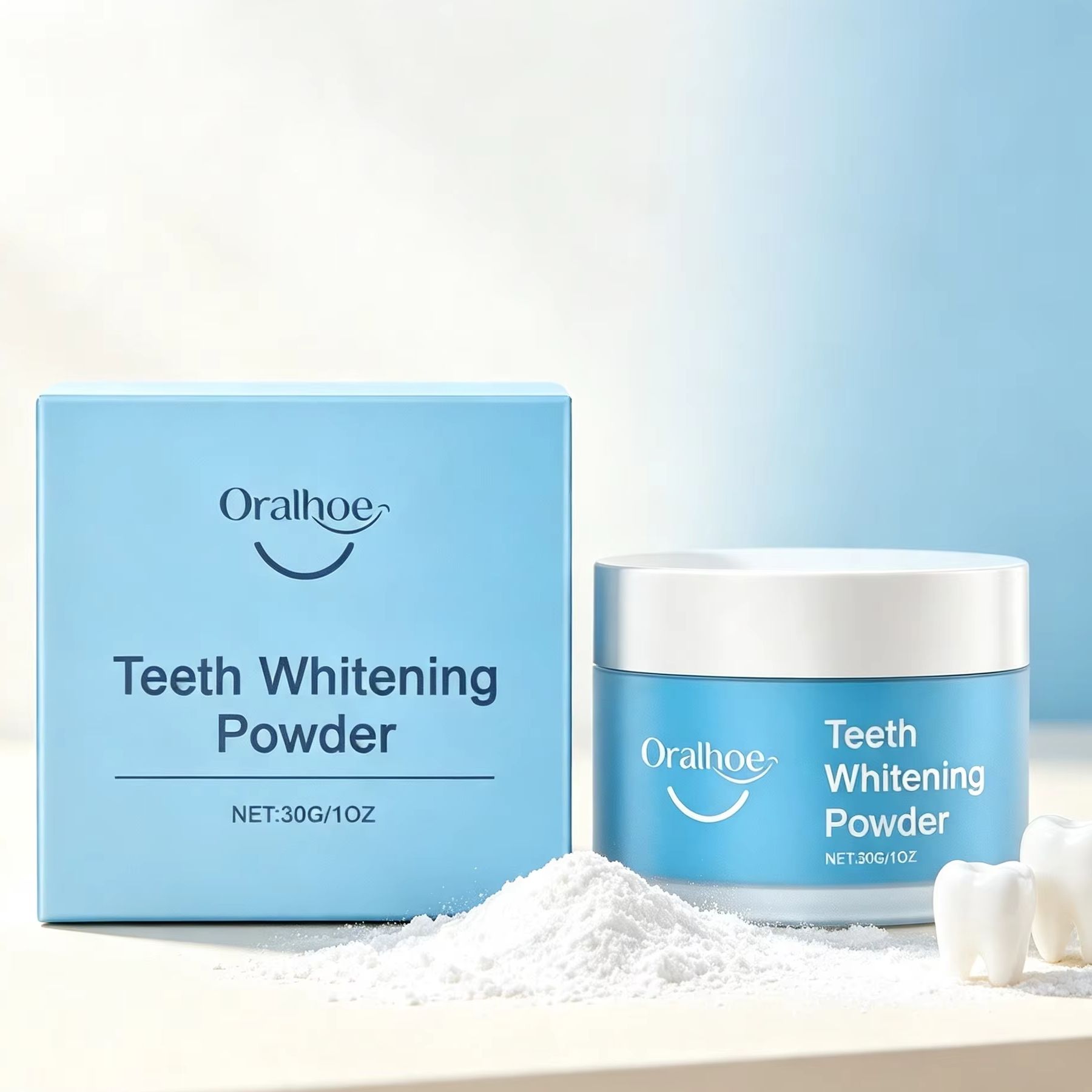 Oralhoe Tooth Powder for Brush - Teeth Whitening From Home review and price