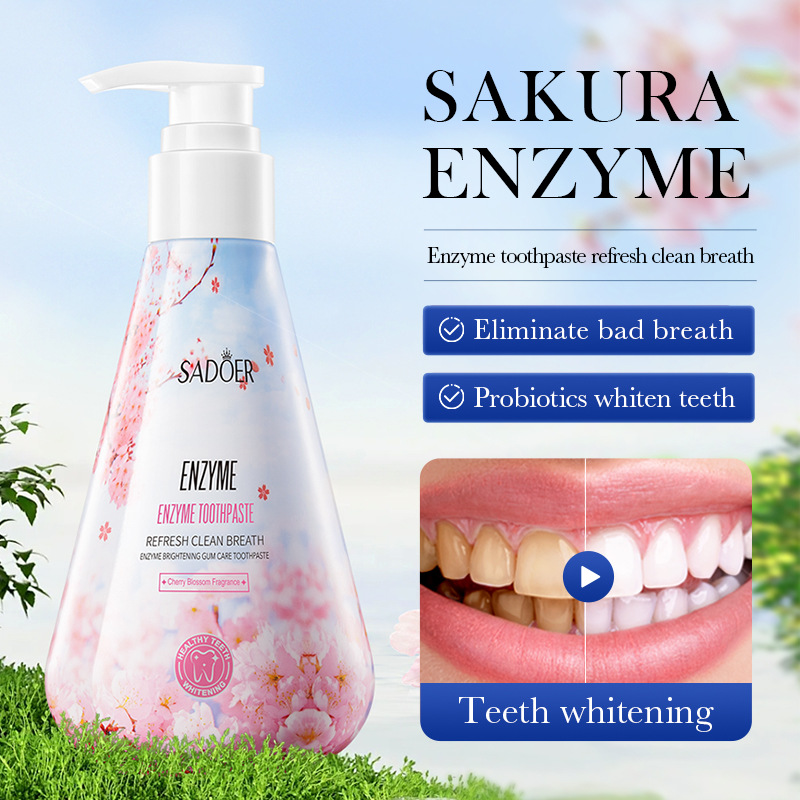 Enzyme Whitening Toothpaste Gu - Teeth Whitening Enzymes review and price