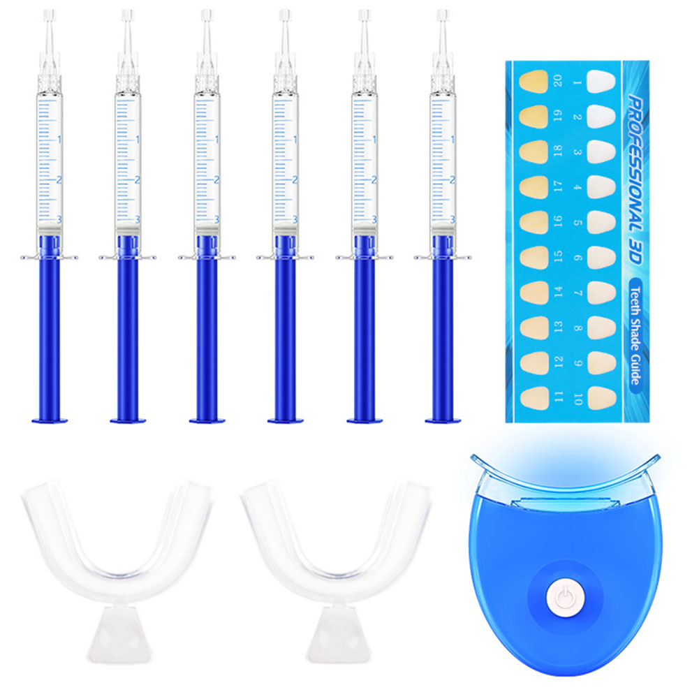 3/6/10 Teeth Whitening Kit Gel - Led Mouth Tray review and price