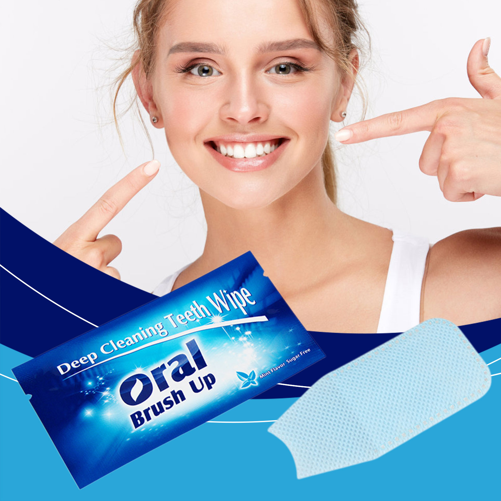 Finger Sleeve Dental-Wipe For  - Teeth Whitening Quick review and price